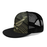 Tribal Multicam Air Force Front Printing Mesh Hip-hop Hats
