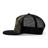 Tribal Multicam Air Force Front Printing Mesh Hip-hop Hats