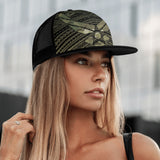 Tribal Multicam Air Force Front Printing Mesh Hip-hop Hats