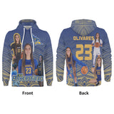 Jordan Olivares Mens All Over Print Hoodie