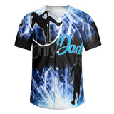 ONLY Dads Mens Short Sleeve Baseball Jersey