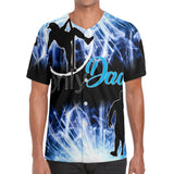 ONLY Dads Mens Short Sleeve Baseball Jersey