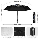 Marina Mariners Volleyball Fully Auto Open & Close Umbrella Printing Outside