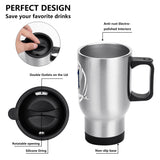 Marina Mariners Volleyball Stainless Steel Travel Coffee Mug (14 oz)