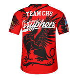 Gracies Gryphons Short Sleeve Baseball Jersey