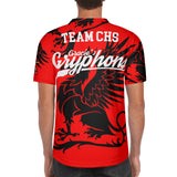 Gracies Gryphons Short Sleeve Baseball Jersey