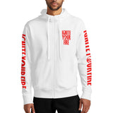 Ignite Your Fire - Adult Full Zip Turtleneck Hoodie Streetwear