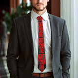 Ignite Your Fire - Black All Over Print Unisex Bandana Tie Necktie