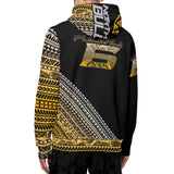 North County Bulldogs #6 Pulealii - Adult Full Zip Turtleneck Hoodie Streetwear