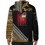 North County Bulldogs #9-#12 Manuofetoa 3 - Mens Lightweight All Over Print Hoodie