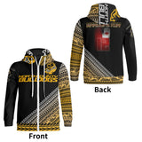 North County Bulldogs #9-#12 Manuofetoa 4 - Adult Full Zip Turtleneck Hoodie Streetwear
