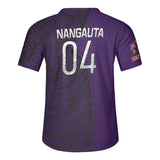 Familian Dodo Reunion Purple Mens Short Sleeve Baseball Jersey