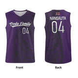 Familian Dodo Reunion Purple Basketball Jersey Tank Top