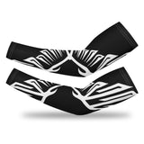 2025 EA Football Spirit Wear Arm Sleeves Arm Cover - BLACK