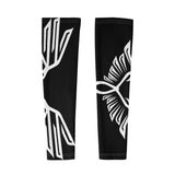 2025 EA Football Spirit Wear Arm Sleeves Arm Cover - BLACK