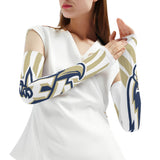 2025 EA Football Spirit Wear Arm Sleeves Arm Cover - WHITE