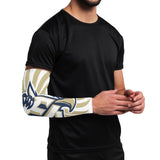 2025 EA Football Spirit Wear Arm Sleeves Arm Cover - WHITE