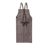 Chenega Team Eagle - Unisex Canvas Cross Back Chef Aprons Multifunction with Large Pockets