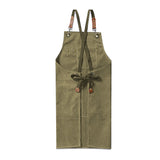 Chenega Team Eagle - Unisex Canvas Cross Back Chef Aprons Multifunction with Large Pockets
