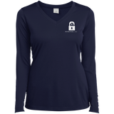 Inspired Homes,  LLC Ladies’ Long Sleeve Performance V-Neck Tee
