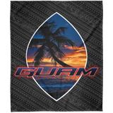 Guam Arctic Fleece Blanket 50x60