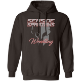 Seaside Spartans Wrestling G185 Pullover Hoodie