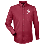 CHS Eagle Contract Harriton Mens Easy Blend Long Sleeve Twill Shirt