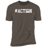 Inspired Homes, LLC Motivational #Action Premium Short Sleeve T-Shirt