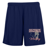 Seaside Spartans Wrestling Ladies' Moisture-Wicking 7 inch Inseam Training Shorts