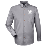 CHS Eagle Contract Harriton Mens Easy Blend Long Sleeve Twill Shirt