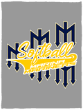 Marina Mariners Softball Cozy Plush Fleece Blanket - 30x40