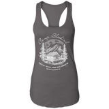 Camp Bloobird Ladies Ideal Racerback Tank