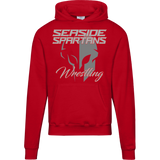 Seaside Spartans Wrestling Champion Mens Powerblend Hoodie