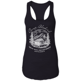 Camp Bloobird Ladies Ideal Racerback Tank