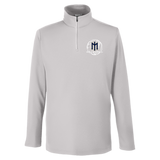 MARINA MARINERS VOLLEYBALL CE405 Core 365 Mens Fusion ChromaSoft Pique Quarter Zip