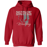 Seaside Spartans Wrestling G185 Pullover Hoodie