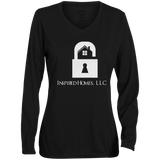Inspired Homes,  LLC Ladies' Moisture-Wicking Long Sleeve V-Neck Tee