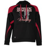 Seaside Spartans Wrestling Athletic Colorblock Fleece Hoodie