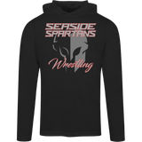 Seaside Spartans Wrestling Team 365 Mens Zone Hooded Tee