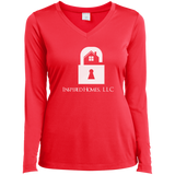 Inspired Homes,  LLC Ladies’ Long Sleeve Performance V-Neck Tee