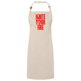 Ignite Your Fire - Sustainable Unisex Bib Apron