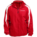Motivational Tees: InspiredHomes Fleece Lined Colorblock Hooded Jacket