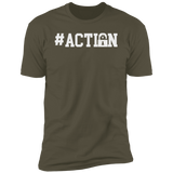 Inspired Homes, LLC Motivational #Action Premium Short Sleeve T-Shirt