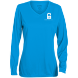 Inspired Homes,  LLC Ladies' Moisture-Wicking Long Sleeve V-Neck Tee