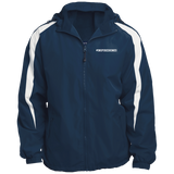 Motivational Tees: InspiredHomes Fleece Lined Colorblock Hooded Jacket