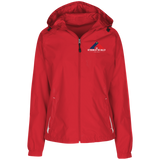 Veterans of the Valley Ladies' Jersey-Lined Hooded Windbreaker