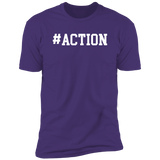 Motivational Tees: ACTION Premium Short Sleeve Tee (Closeout)