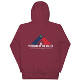 Veterans of the Valley "Raise the Bar" 2 Unisex Hoodie